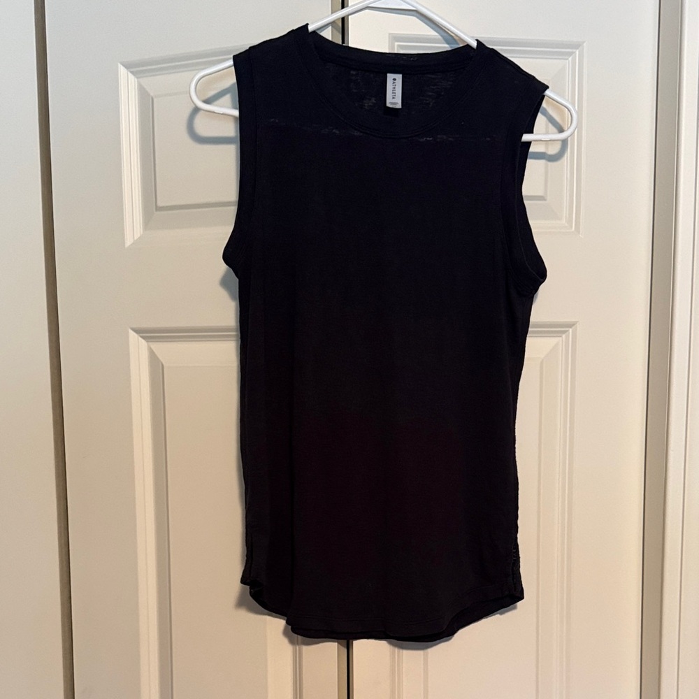 Sleeveless Black Top